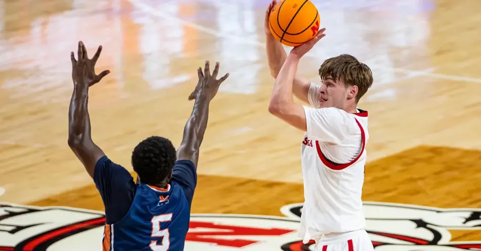 Huskers Cruise Past Midland, 91-50