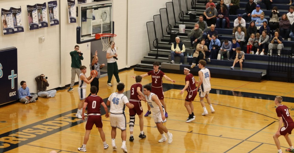 Comeback Falls Short As Gothenburg Downs GICC Boys, 36-35