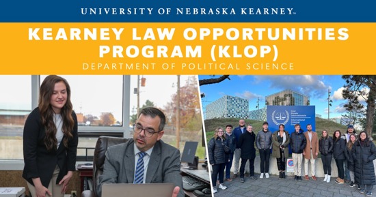 The Kearney Law Opportunities Program prepares UNK students to serve rural communities as attorneys. (UNK Communications)