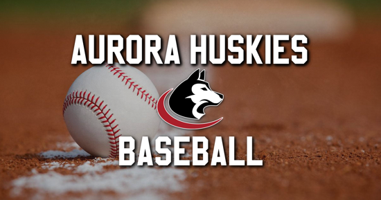 Aurora Huskies Baseball Ball Chalk