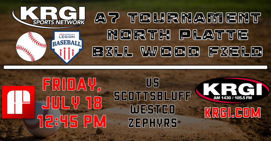 2025-07-18T12:45|Grand Island Legion Vs Scottsbluff Westco|Legion Baseball|KRGI-AM