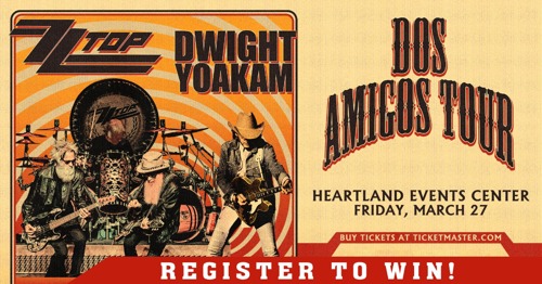Dos Amigos Tour Ticket Giveaway