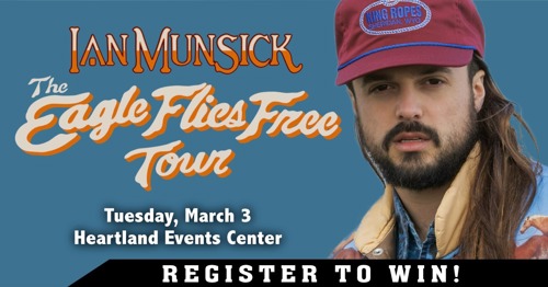 Ian Munsick is Coming to Grand Island, March 3!